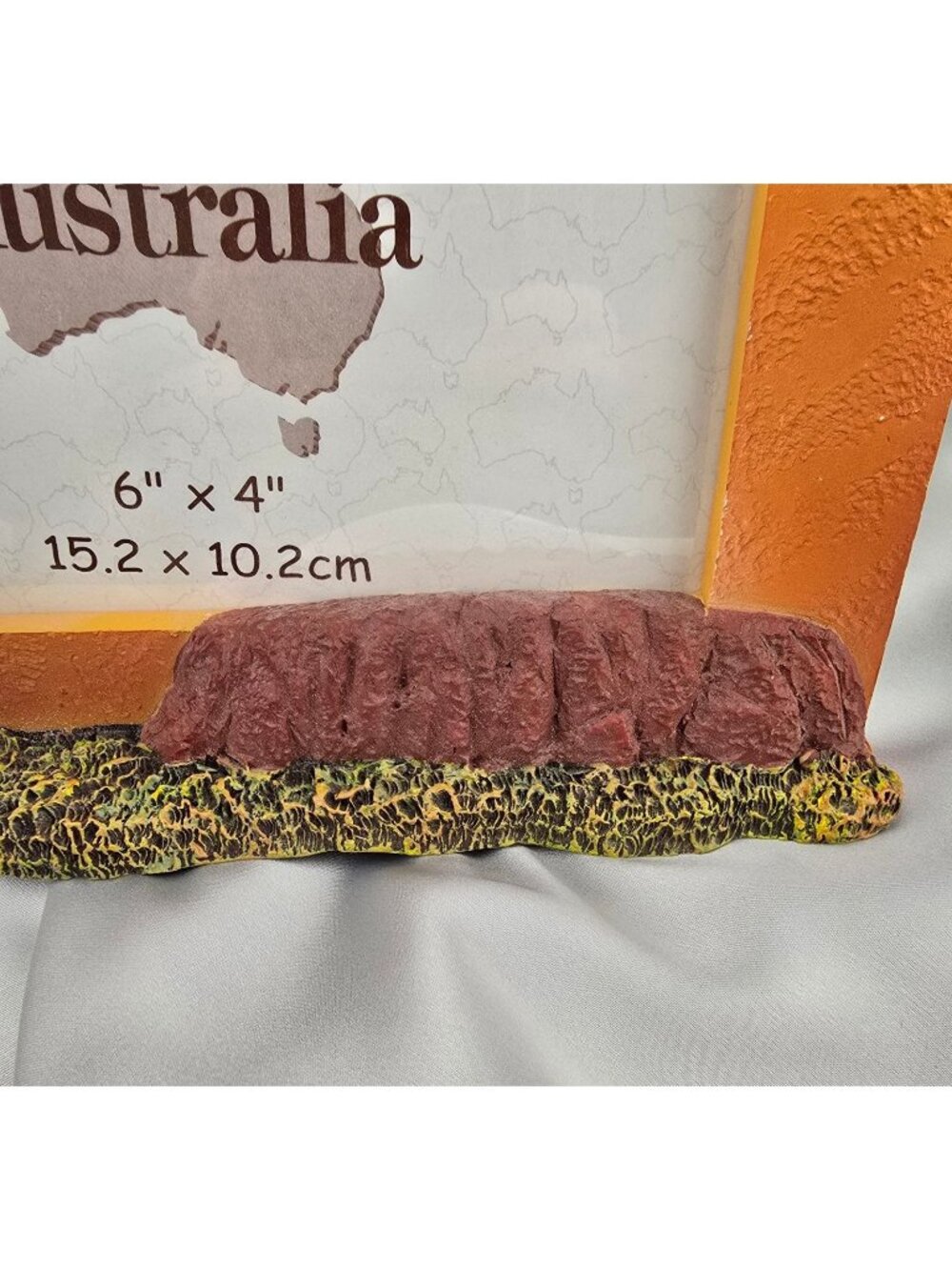 Australia Resin 6"x 4" Photo Frame Aboriginal Figurine Souvenir Vacation Travel - Picture 5 of 11